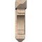 Ekena Millwork Merced Arts and Crafts Smooth Bracket w/ Offset Brace, Douglas Fir, 7 1/2"W x 26"D x 30"H BKT0806X26X30MRC03SDF - alternate 4
